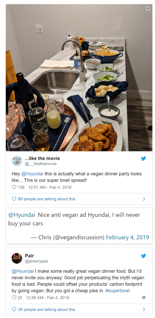 video hyundai vegan reaction